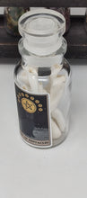 Load image into Gallery viewer, Vintage Spice Jar with Choice of Mint, Mica, Anise, Cascarilla Powder, or Bones. For Magicka, charm bags, mojo bags, spell bag, conjuring,
