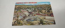 Load image into Gallery viewer, Vtg PC Aerial View Central City CO Postcard Unposted Unused Street Scene
