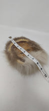 Load image into Gallery viewer, Infant/child antique Alaskan Inuit caribou mask with fur trim.
