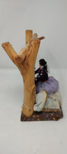 Load image into Gallery viewer, Vintage Navajo Doll Woman Weaving Rug Loom With Baby
