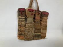 Load image into Gallery viewer, Old Peruvian Chancay Burial Doll Set. 4 dolls joined together.
