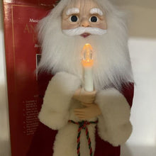 Load image into Gallery viewer, Christmas On Main St Holiday Time Father Christmas Musical Illuminated Figure
