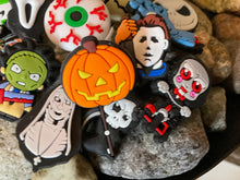 Load image into Gallery viewer, Lot of Brand New Horror Charms for Crocs. Halloween Horror Croc Charms.
