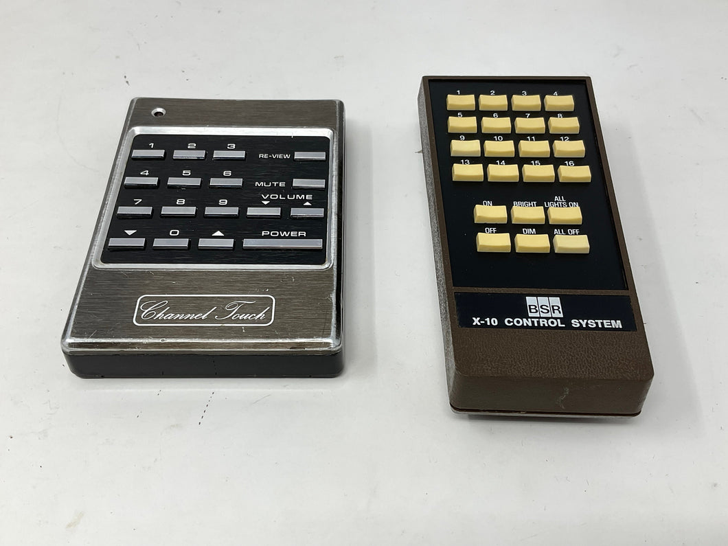 Vintage Channel Touch 3M03820 TV Remote for Set Design, Set Prop. Untested retro tv remote control. Sold as-is for intrinsic value.