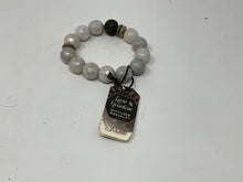 Load image into Gallery viewer, Lava stone, hematite and agate Diffuser Bracelet. Scout brand. Never used. Original tags.
