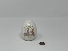 Load image into Gallery viewer, Vintage Cottontail Village Somebunny Loves You. 80&#39;s Easter Egg Figurine. No issues. Some bunny loves you.
