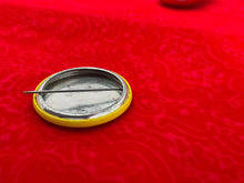 Load image into Gallery viewer, Vintage Advertising Pinback. Pin from Ho Ho Chinese restaurant that was in MA. I ate at Ho Ho. Shad’s Advertising. Stereotypes. 80’s.
