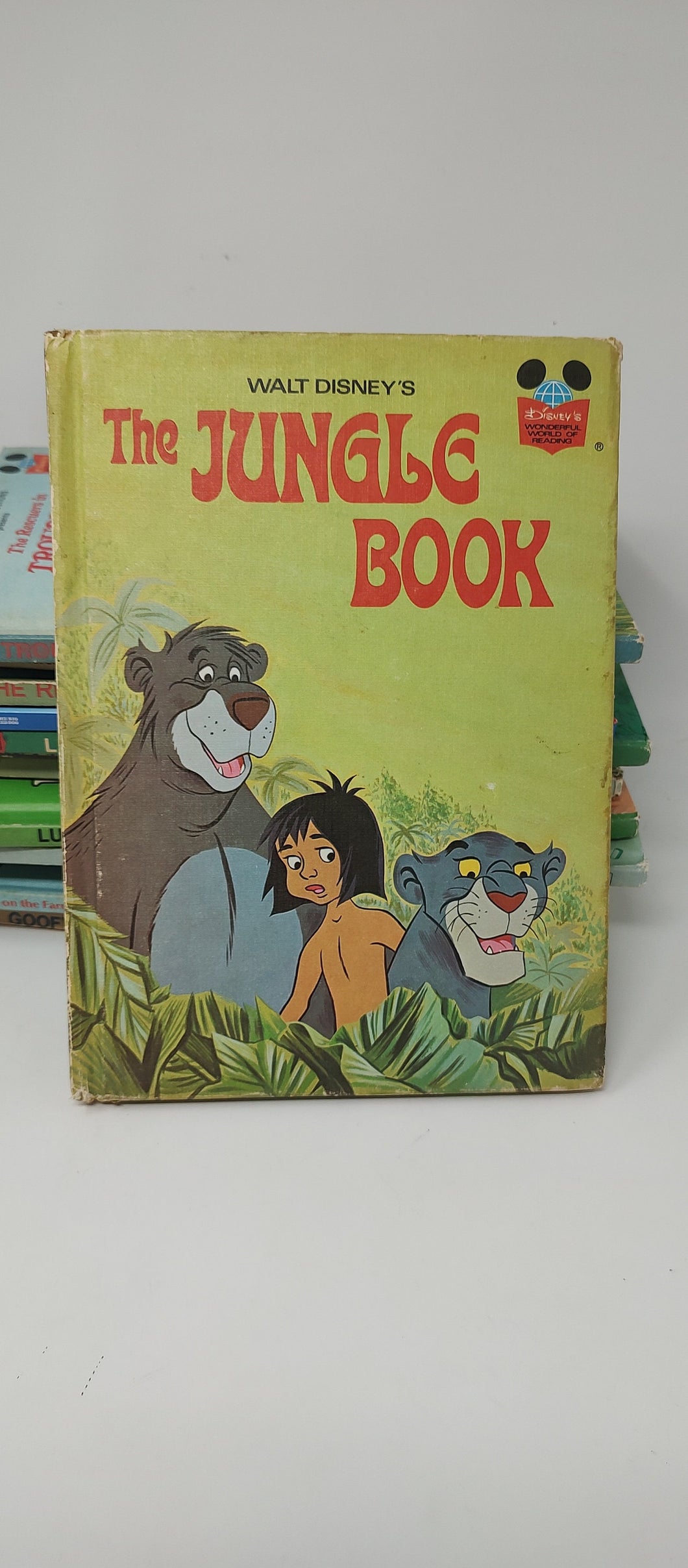 Disney's wonderful world of reading. The Jungle Book. Vintage. 1990's.