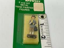 Load image into Gallery viewer, HO Scale Train Layout Scenery Miniature Pilgrim Thanksgiving Figure. Handpainted Bowser Figure.
