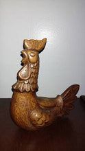 Load image into Gallery viewer, Midcentury Ceramic Chicken Collectible. Signed. Kitchen Kitsch.
