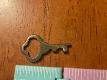 Load image into Gallery viewer, Vintage Tiny Decorative Key Great for Charm Bracelets or Crafts
