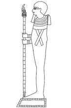 Load image into Gallery viewer, Egyptian Gods PDF Printable Coloring Pages
