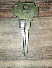 Load image into Gallery viewer, Vintage Brass Cole National Flat Key

