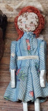 Load image into Gallery viewer, Pair of Antique Wood Peg Penny Dolls, Penny Peg Dolls. As Is. Very old.
