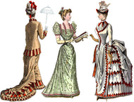 PDF Printable Fashion History Coloring Pages