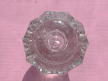 Load image into Gallery viewer, 10-Sided Vintage Glass Dresser Knob. Drawer Pull. Cabinet Knob. 1920s Hardware.
