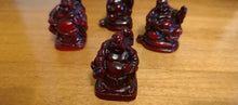 Load image into Gallery viewer, Set of 4 Miniature Resin Buddha Figures
