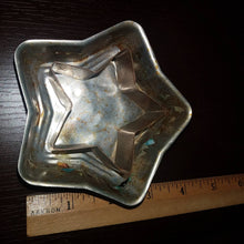Load image into Gallery viewer, 2 Vintage Star Mold Solid Copper Cookie Cutter. Candle or Soap, Craft Mold. Repurpose as Xmas Ornaments. Assorted Vintage Molds and Cutters
