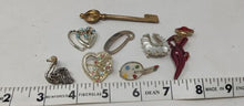 Load image into Gallery viewer, Bargain lot Of Vintage Costume Jewelry Brooches And Pins
