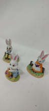 Load image into Gallery viewer, Vintage 60’s, 70’s and 80&#39;s Easter Decorations. Lot of Easter Figurines. Lefton. All have some issues.
