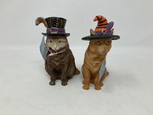 Adorable Gallerie II Two Can Art CATS with Hats 4.9