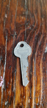 Load image into Gallery viewer, Old Curtis Knockout Key for GM vehicle. General Motors. Knockout still in place.
