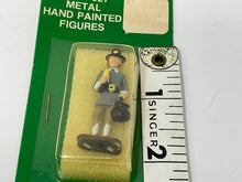 Load image into Gallery viewer, HO Scale Train Layout Scenery Miniature Pilgrim Thanksgiving Figure. Handpainted Bowser Figure.
