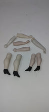 Load image into Gallery viewer, Antique Porcelain and Bisque Doll Arms and Legs
