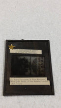 Load image into Gallery viewer, Antique Glass Negative. Title Page from A True Relation. John Smith. From the Pageant of America, Yale University Press. 3&quot; x 4&quot;
