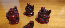 Load image into Gallery viewer, Set of 4 Miniature Resin Buddha Figures
