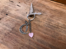 Load image into Gallery viewer, Handmade Antler Tip Keychain
