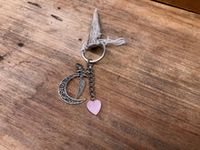 Load image into Gallery viewer, Handmade Antler Tip Keychain
