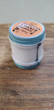 Load image into Gallery viewer, Vintage Milk Glass Shoe Polish Jar Lady Esquire Double Ended Jar
