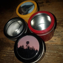 Load image into Gallery viewer, 2.5&quot; Magnetic Refrigerator Spice Tins. Scenic Maine Photos. Great for office supplies, Sewing Notions, Destash and Jewelry Findings. - Sloth Candle Co.
