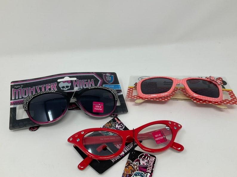 Choice of One Toddler or Young Childs Sunglasses. Minnie Mouse, Monster High. - Sloth Candle Co.