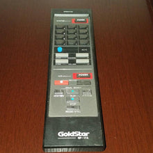 Load image into Gallery viewer, Vintage Goldstar Remote for Prop. Untested retro tv vcr remote control. Sold as-is for intrinsic value. TV/VCR
